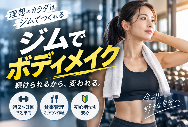 画像874：ジムでボディメイク成功メニュー！週の頻度と食事管理・失敗しない選び方を徹底解説
